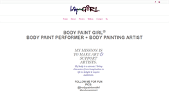 Desktop Screenshot of bodypaintgirl.com